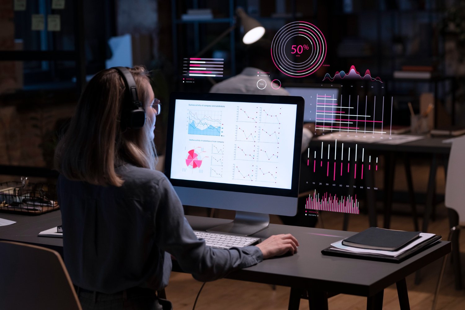 User experience and interface design elements representing Google Ads services and digital advertising